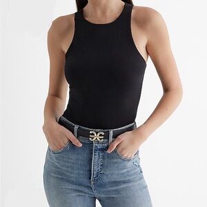 NWT Express Body Contour Compression High Neck Bodysuit